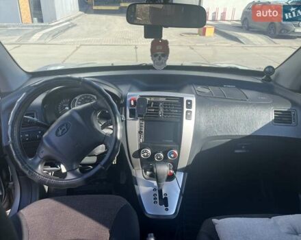 Серый Хендай Туксон, объемом двигателя 2 л и пробегом 161 тыс. км за 7000 $, фото 6 на Automoto.ua