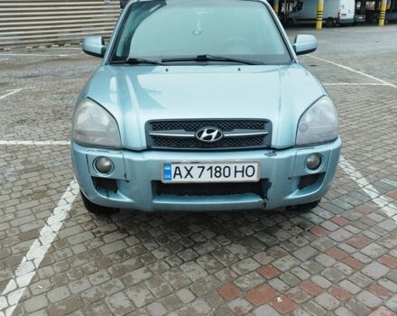 Серый Хендай Туксон, объемом двигателя 2 л и пробегом 2 тыс. км за 6800 $, фото 1 на Automoto.ua