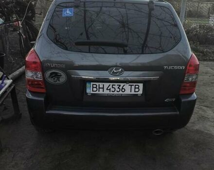 Серый Хендай Туксон, объемом двигателя 2 л и пробегом 197 тыс. км за 8700 $, фото 14 на Automoto.ua