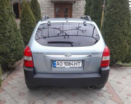 Серый Хендай Туксон, объемом двигателя 2 л и пробегом 270 тыс. км за 7800 $, фото 3 на Automoto.ua