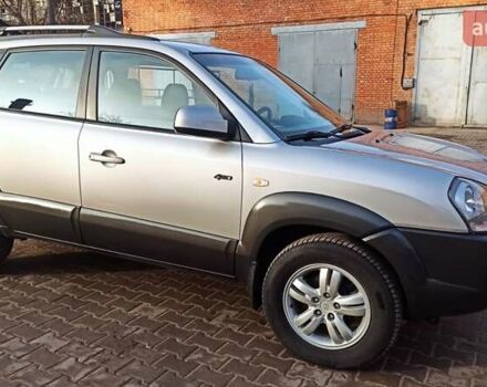 Серый Хендай Туксон, объемом двигателя 2 л и пробегом 127 тыс. км за 9300 $, фото 22 на Automoto.ua