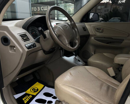 Серый Хендай Туксон, объемом двигателя 2 л и пробегом 167 тыс. км за 8600 $, фото 7 на Automoto.ua