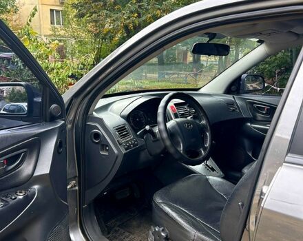 Серый Хендай Туксон, объемом двигателя 2 л и пробегом 221 тыс. км за 8500 $, фото 1 на Automoto.ua