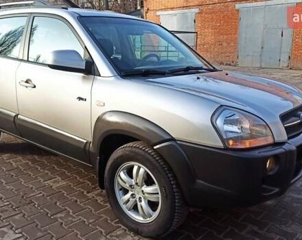 Серый Хендай Туксон, объемом двигателя 2 л и пробегом 127 тыс. км за 9300 $, фото 16 на Automoto.ua