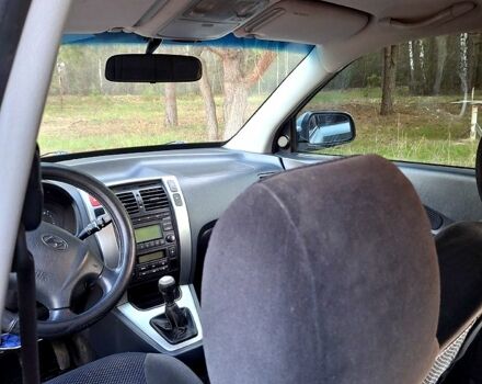 Серый Хендай Туксон, объемом двигателя 2 л и пробегом 220 тыс. км за 8800 $, фото 12 на Automoto.ua