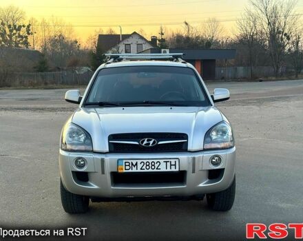Серый Хендай Туксон, объемом двигателя 20 л и пробегом 162 тыс. км за 8450 $, фото 1 на Automoto.ua