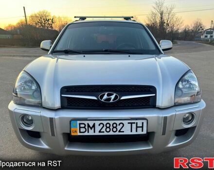 Серый Хендай Туксон, объемом двигателя 20 л и пробегом 162 тыс. км за 8450 $, фото 3 на Automoto.ua