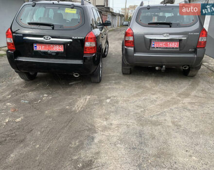 Серый Хендай Туксон, объемом двигателя 1.98 л и пробегом 117 тыс. км за 10350 $, фото 7 на Automoto.ua