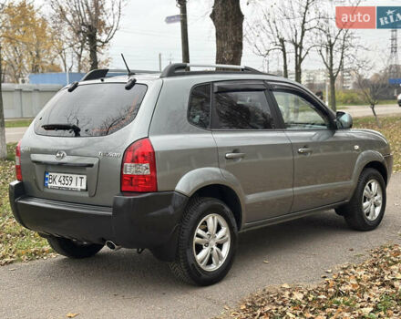 Серый Хендай Туксон, объемом двигателя 1.98 л и пробегом 77 тыс. км за 10500 $, фото 5 на Automoto.ua