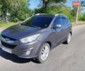 Серый Хендай Туксон, объемом двигателя 2 л и пробегом 129 тыс. км за 12000 $, фото 1 на Automoto.ua