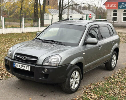 Серый Хендай Туксон, объемом двигателя 1.98 л и пробегом 77 тыс. км за 10500 $, фото 7 на Automoto.ua