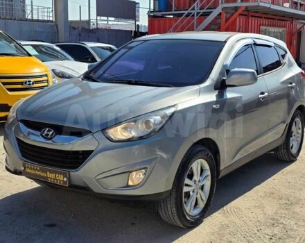 Сірий Хендай Туксон, об'ємом двигуна 2 л та пробігом 156 тис. км за 2500 $, фото 1 на Automoto.ua