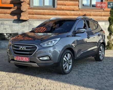 Серый Хендай Туксон, объемом двигателя 2 л и пробегом 178 тыс. км за 14000 $, фото 15 на Automoto.ua