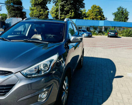 Сірий Хендай Туксон, об'ємом двигуна 2.4 л та пробігом 123 тис. км за 12500 $, фото 1 на Automoto.ua