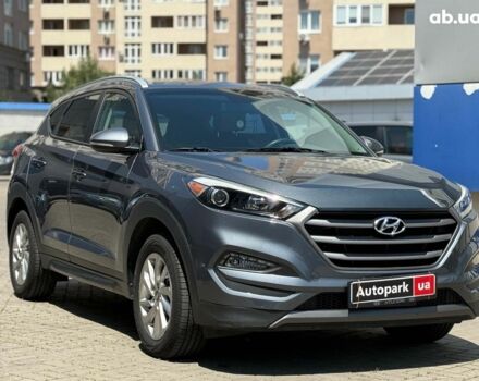 Серый Хендай Туксон, объемом двигателя 1.6 л и пробегом 150 тыс. км за 14490 $, фото 2 на Automoto.ua