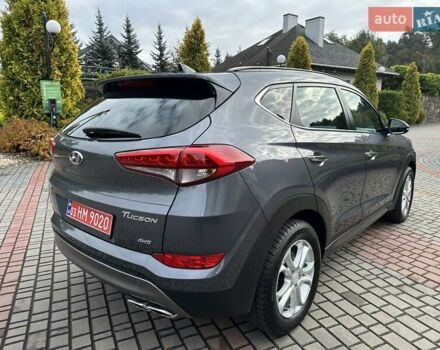 Серый Хендай Туксон, объемом двигателя 2 л и пробегом 130 тыс. км за 22500 $, фото 10 на Automoto.ua