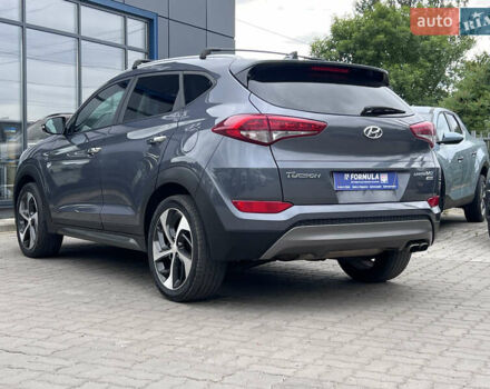 Серый Хендай Туксон, объемом двигателя 1.6 л и пробегом 188 тыс. км за 15990 $, фото 11 на Automoto.ua