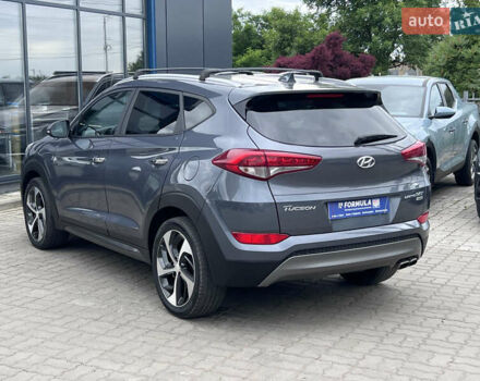 Серый Хендай Туксон, объемом двигателя 1.6 л и пробегом 188 тыс. км за 15990 $, фото 10 на Automoto.ua