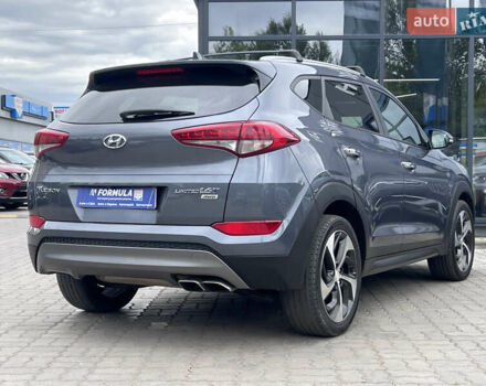 Серый Хендай Туксон, объемом двигателя 1.6 л и пробегом 188 тыс. км за 15990 $, фото 15 на Automoto.ua