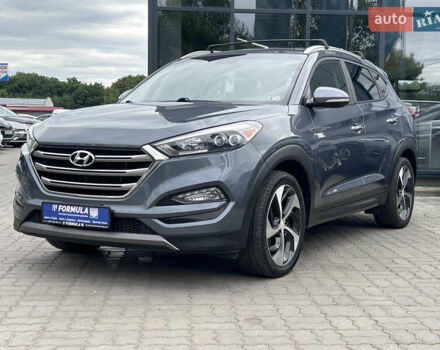 Серый Хендай Туксон, объемом двигателя 1.6 л и пробегом 188 тыс. км за 15990 $, фото 7 на Automoto.ua