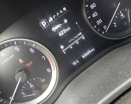 Серый Хендай Туксон, объемом двигателя 2 л и пробегом 93 тыс. км за 20400 $, фото 4 на Automoto.ua