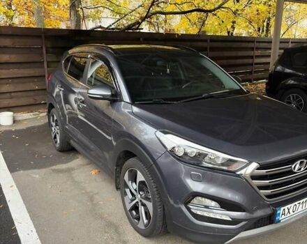 Хендай Туксон 2016 в Харькове на Automoto.ua Серый Хендай Туксон, объемом двигателя 2 л и пробегом 134 тыс. км за 20500 $, фото 1 на Automoto.ua