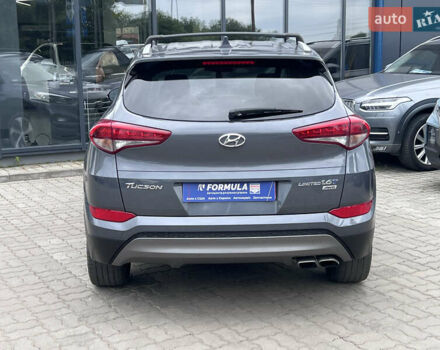 Серый Хендай Туксон, объемом двигателя 1.6 л и пробегом 188 тыс. км за 15990 $, фото 12 на Automoto.ua