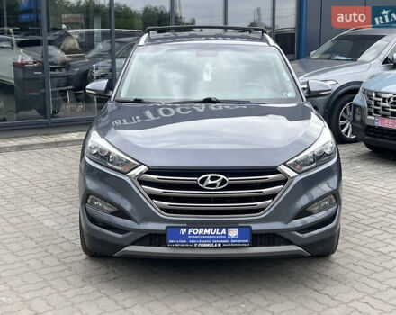 Серый Хендай Туксон, объемом двигателя 1.6 л и пробегом 188 тыс. км за 15990 $, фото 4 на Automoto.ua