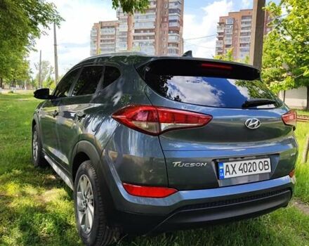 Сірий Хендай Туксон, об'ємом двигуна 2 л та пробігом 60 тис. км за 18200 $, фото 8 на Automoto.ua
