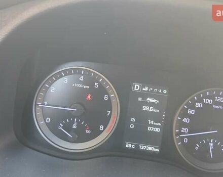 Серый Хендай Туксон, объемом двигателя 2 л и пробегом 137 тыс. км за 18900 $, фото 1 на Automoto.ua