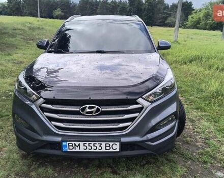 Серый Хендай Туксон, объемом двигателя 2 л и пробегом 133 тыс. км за 15300 $, фото 1 на Automoto.ua