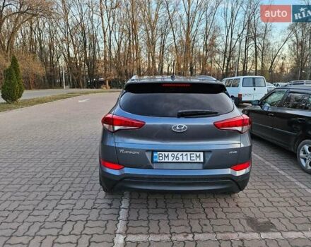 Серый Хендай Туксон, объемом двигателя 2 л и пробегом 134 тыс. км за 14600 $, фото 5 на Automoto.ua