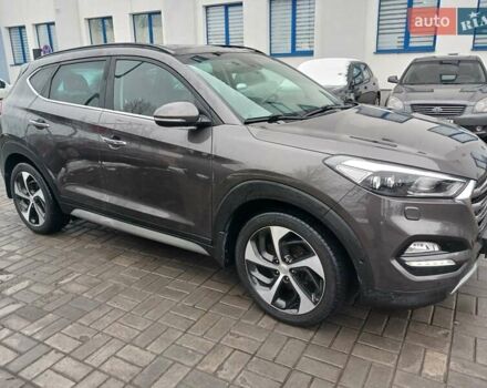 Сірий Хендай Туксон, об'ємом двигуна 1.6 л та пробігом 44 тис. км за 17188 $, фото 7 на Automoto.ua