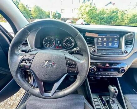 Серый Хендай Туксон, объемом двигателя 2.4 л и пробегом 94 тыс. км за 10700 $, фото 14 на Automoto.ua