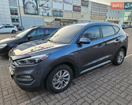 Серый Хендай Туксон, объемом двигателя 2 л и пробегом 134 тыс. км за 14600 $, фото 7 на Automoto.ua