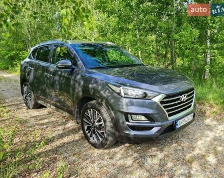 Серый Хендай Туксон, объемом двигателя 2 л и пробегом 163 тыс. км за 20700 $, фото 8 на Automoto.ua