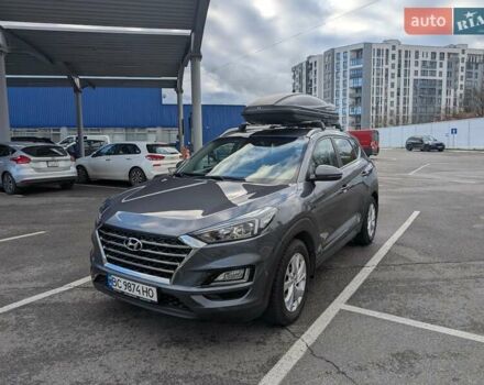 Сірий Хендай Туксон, об'ємом двигуна 2 л та пробігом 72 тис. км за 21600 $, фото 6 на Automoto.ua