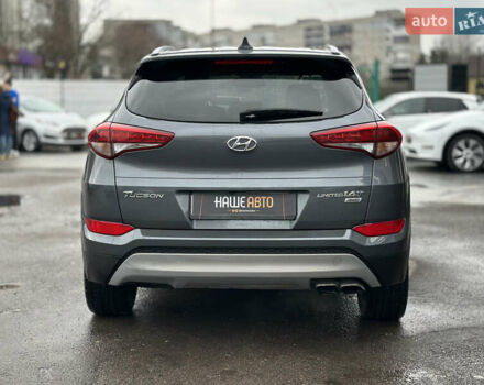 Серый Хендай Туксон, объемом двигателя 1.6 л и пробегом 92 тыс. км за 17900 $, фото 14 на Automoto.ua