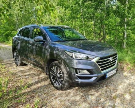 Серый Хендай Туксон, объемом двигателя 2 л и пробегом 168 тыс. км за 18400 $, фото 2 на Automoto.ua