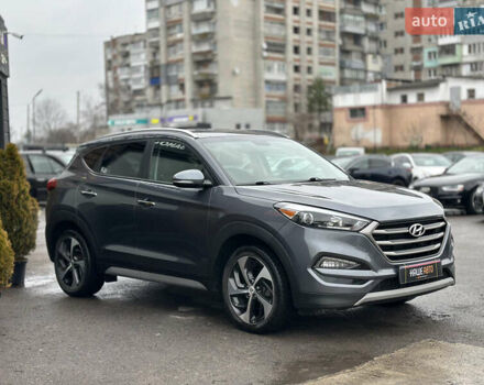 Серый Хендай Туксон, объемом двигателя 1.6 л и пробегом 92 тыс. км за 17900 $, фото 8 на Automoto.ua
