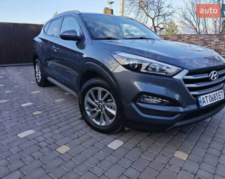 Серый Хендай Туксон, объемом двигателя 2 л и пробегом 68 тыс. км за 15500 $, фото 4 на Automoto.ua