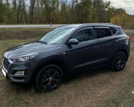 Серый Хендай Туксон, объемом двигателя 2 л и пробегом 99 тыс. км за 9600 $, фото 5 на Automoto.ua