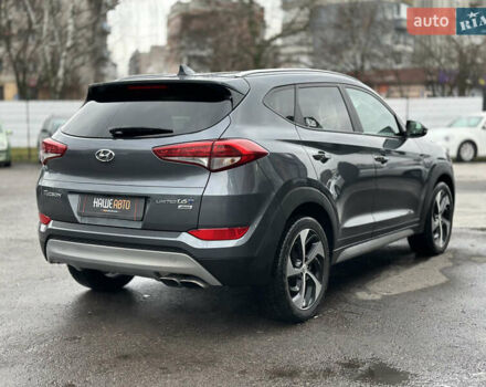 Серый Хендай Туксон, объемом двигателя 1.6 л и пробегом 92 тыс. км за 17900 $, фото 20 на Automoto.ua