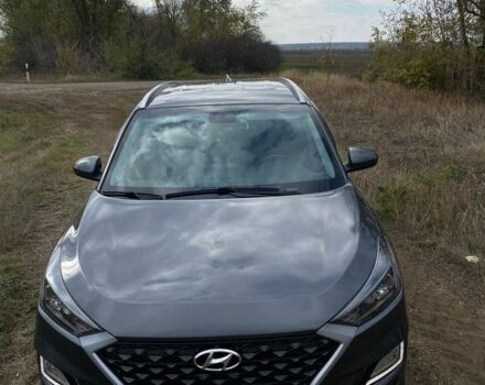Серый Хендай Туксон, объемом двигателя 2 л и пробегом 99 тыс. км за 9600 $, фото 10 на Automoto.ua