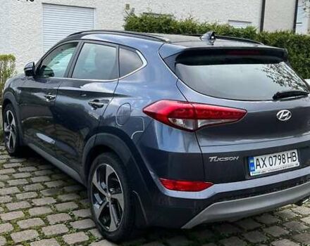Сірий Хендай Туксон, об'ємом двигуна 1.6 л та пробігом 75 тис. км за 21000 $, фото 4 на Automoto.ua