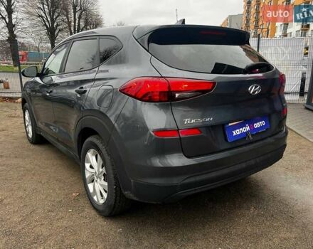 Серый Хендай Туксон, объемом двигателя 1.98 л и пробегом 139 тыс. км за 19500 $, фото 6 на Automoto.ua