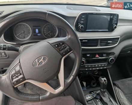 Сірий Хендай Туксон, об'ємом двигуна 2 л та пробігом 72 тис. км за 21600 $, фото 10 на Automoto.ua