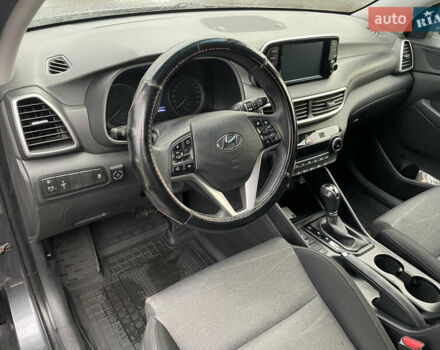 Серый Хендай Туксон, объемом двигателя 2 л и пробегом 140 тыс. км за 19700 $, фото 13 на Automoto.ua