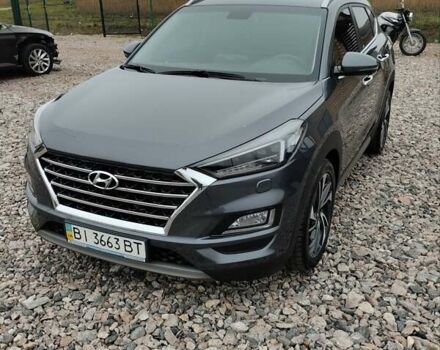 Сірий Хендай Туксон, об'ємом двигуна 2 л та пробігом 62 тис. км за 22800 $, фото 1 на Automoto.ua