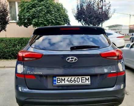 Серый Хендай Туксон, объемом двигателя 2 л и пробегом 87 тыс. км за 18600 $, фото 4 на Automoto.ua